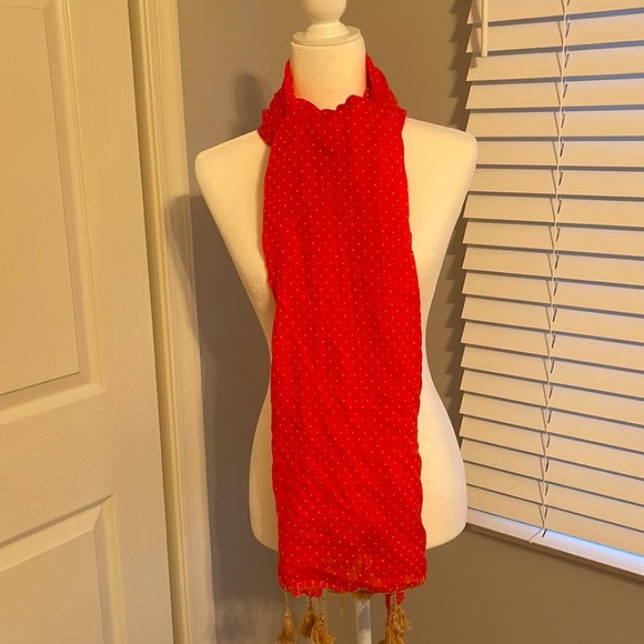 Women’s cotton blend fashion scarf / wrap - Picture 3 of 3